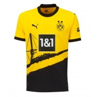 Camisa de Futebol Borussia Dortmund Felix Nmecha #8 Equipamento Principal 2023-24 Manga Curta